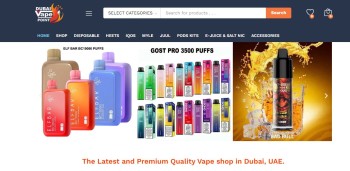 The Latest and Premium Quality Vape shop in Dubai, UAE.
