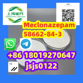 Meclonazepam, 3-Methylclonazepam  58662-84-3 Whatsapp/Telegram：+86 18019270647