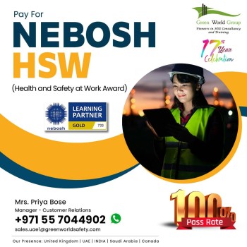 Enroll NEBOSH HSW Course in UAE