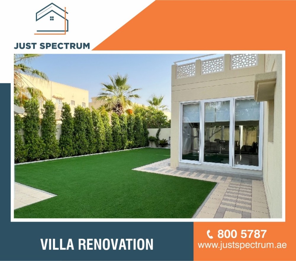 Affordable and Professional Villa Renovation Services in Dubai - Just Spectrum