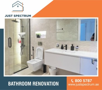 Professional and Affordable Bathroom Renovation Services in dubai - Just Spectrum