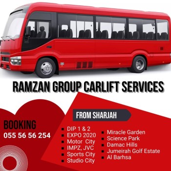 Sharjah to DIP Motor city JVC IMPZ 055 5656254 