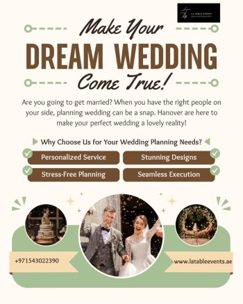 Wedding Planners in Dubai