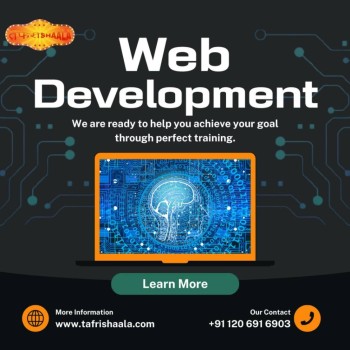 Contact Tafrishaala, for Web Designing Training in Noida.