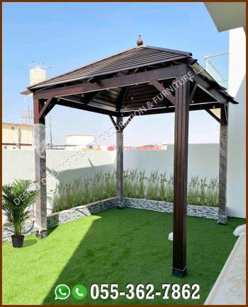 Wooden gazebo uae, wooden gazebo abu dhabi, wooden gazebo dubai, gazebo design (13)
