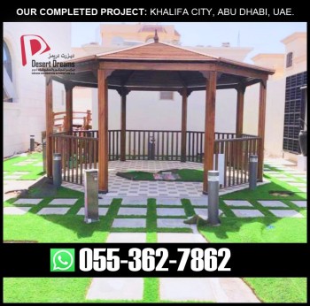 Wooden gazebo uae, wooden gazebo abu dhabi, wooden gazebo dubai, gazebo design (19)