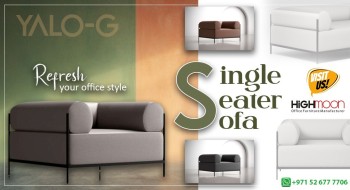 Yalo-G Single Seater Sofa - Buy Top Quality Office Sofa at Highmoon Office Furniture in Dubai