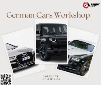 Land Rover Services Center in Sharjah