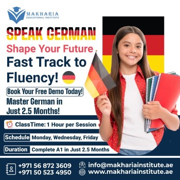 Speak German – Call +971 56 872 3609 to Enroll Now