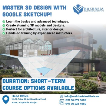 Google SketchUp Training – +971 56 872 3609