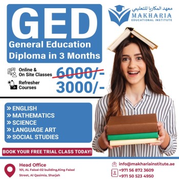 Get Your GED in Just 3 Months | +971 56 872 3609
