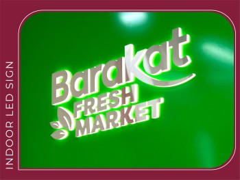 3D signage in Dubai by Ahlan advertising