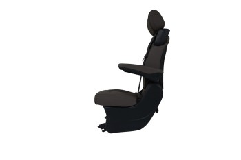 Mercedes-Benz-V-CLASS-1-Passenger-Comfort-Bench-Seat-Dark-Brown-with-Armrest-003-scaled