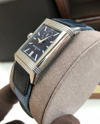 Jaeger LeCoultre Reverso Tribute Small Seconds Stainless Steel Ref# Q3988481Preowned 2025Excellent condition With Watch, box,papers & additional strap Available in stock Visit our store today @hautehorologeofficial Contact (2)