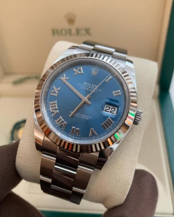 Rolex DateJust Oystersteel & White Gold Fluted Bezel 41mmRef# 126334Unworn 2025Watch, box & papers(white & green tags)Available in stock Visit our store today @hautehorologeofficial Contact- +971-528-679-200We are not an o (1)