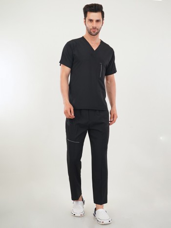 Men’s-Daily-Scrub-Set-Black (1)