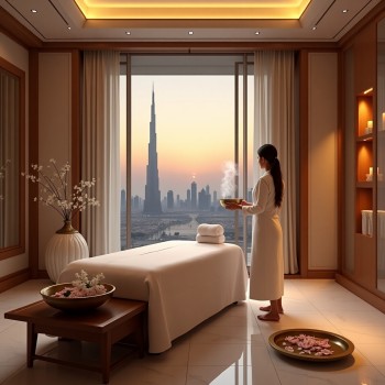 Flux_Dev_Ultrarealistic_digital_painting_of_a_luxurious_Ayurve_2