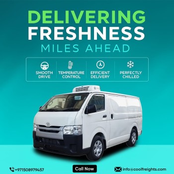 Chiller Van Rental Dubai – Temperature-Controlled Van Hire & Refrigerated Transport