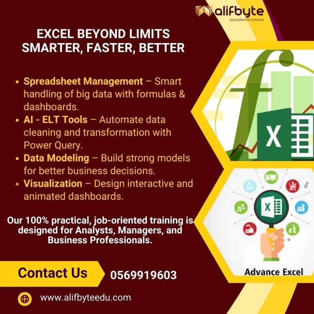 Advance Your Career with Advanced Excel for Analysts & Managers 