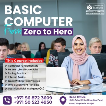 BASIC COMPUTER: From Zero to Hero! Call +971 56 872 3609