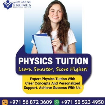 Physics Tuition in Sharjah Al Qasimia 0568723609