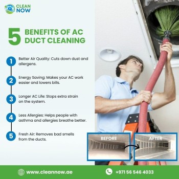 5 Benefits of AC Duct Cleaning – Keep Your Home Fresh & Healthy with Clean Now