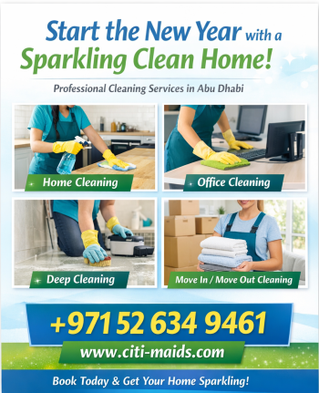 Cleaning Company in Abu Dhabi – Trusted Professional Cleaning Services
