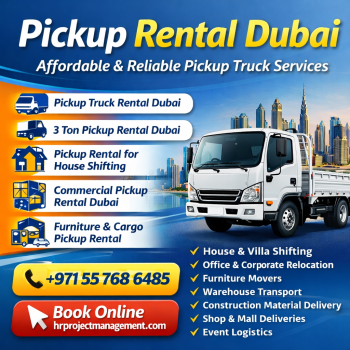 Pickup for Rent Dubai