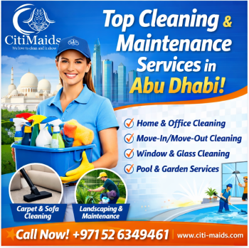 Deep Cleaning Services Abu Dhabi – Professional & Thorough Cleaning