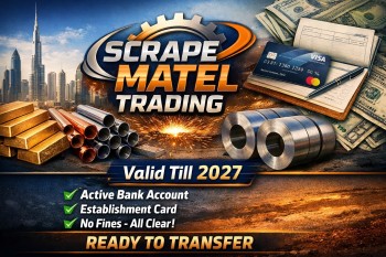 Active Scrape Metel Trading License Available 
