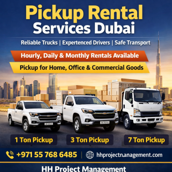 3 Ton Pickup Rental Dubai