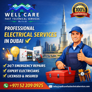Electrical Services Dubai | Expert Electricians for Repair & Installation