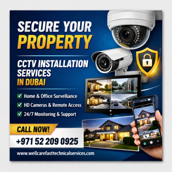 CCTV Installation Services Dubai | Security Camera Installation Experts