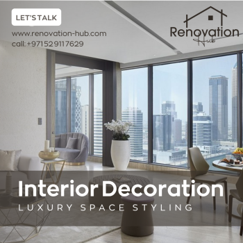 Interior Decoration Services Dubai | Modern Home & Office Design – Renovation Hub
