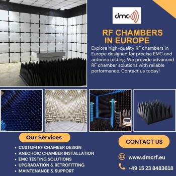 Rf Chambers in Europe – DMCRF Expertise