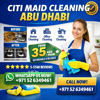 Villa Cleaning Services Abu Dhabi – Expert Villa Deep Cleaning 