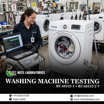 Washing Machine Testing as per IEC 60335-1 & IEC 60335-2-7