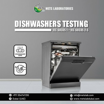 Dishwashers Testing IEC 60335 – Certified Safety & Performance Assurance