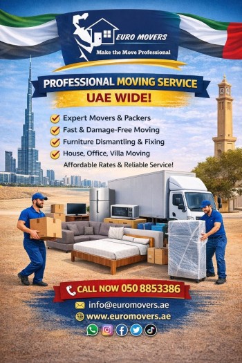 Movers and Packers in Dubai - 0508853386