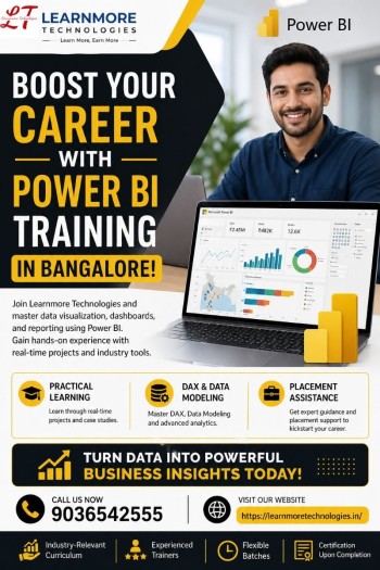  Power BI Training in Bangalore | Learnmore Technologies