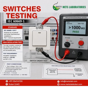 Switches Testing Laboratory