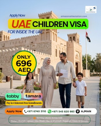 Ajman- Children Visa inside- 4,6,26