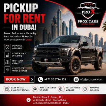 Pickup for Rent in Dubai | Prox Cars