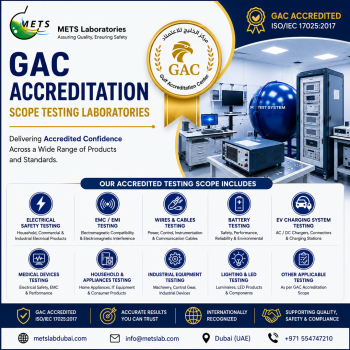 GAC Accreditation Scope Testing Laboratories