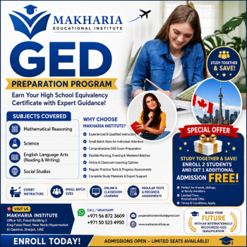 Unlock Your Future: GED Certification Training at Makharia Institute