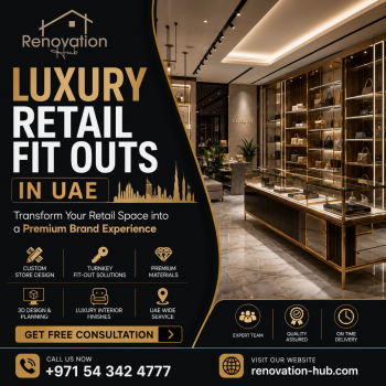 Luxury Retail Interior Fit Out Services in UAE