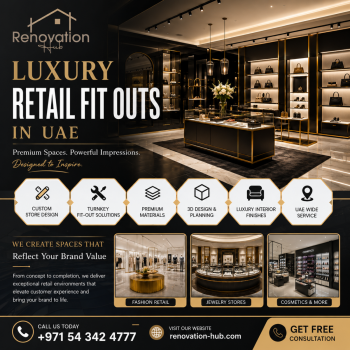 Luxury Retail Interior Fit Out Services in UAE