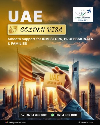 UAE Golden Visa Services – Secure Your Future