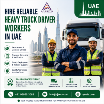  Recruitment Agencies in UAE – Heavy Truck Driver Hiring Solutions 