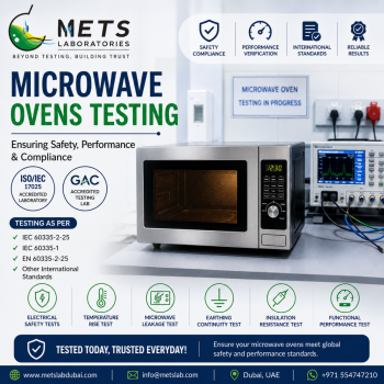 Microwave Ovens Testing Service